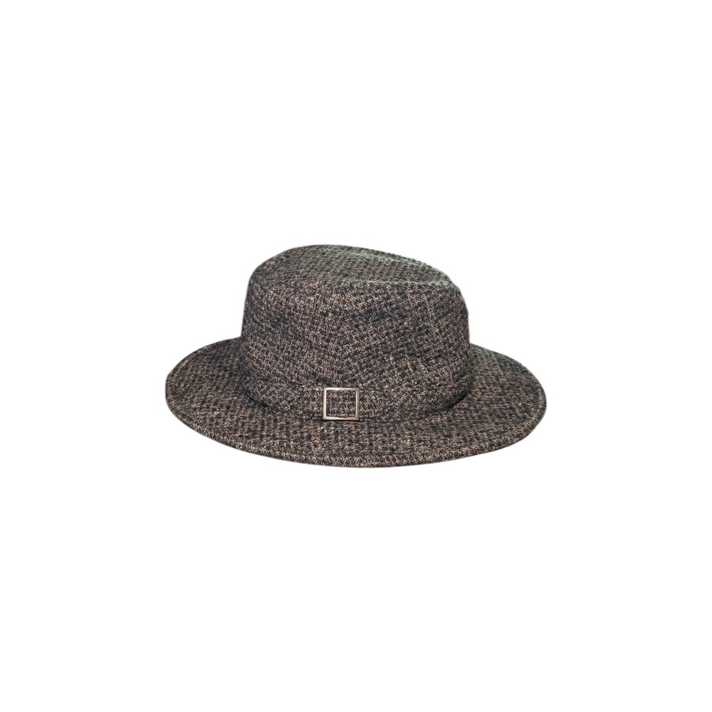 Tilley Endurables Men Brown Grey Tweed Wool Winter Hat with Ear Warmers Canada